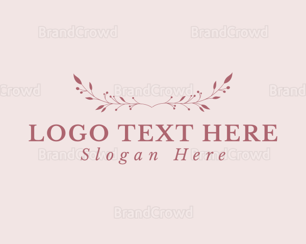 Generic Floral Spa Logo