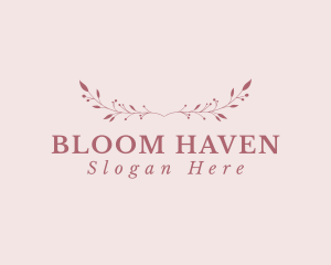 Generic Floral Spa logo design