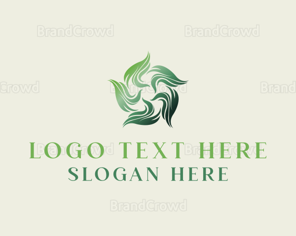 Botanical Leaf Garden Logo