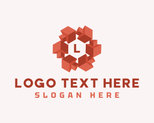 Digital Tech Geometric Logo