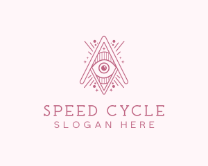 Mystical Boho Eye Logo