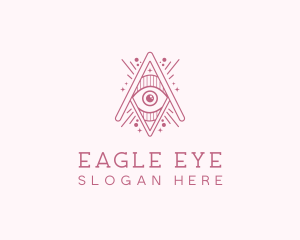 Mystical Boho Eye logo design