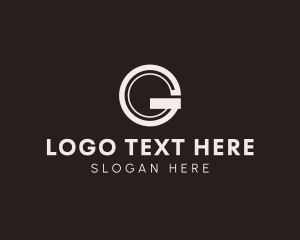 Professional Business Letter G logo design