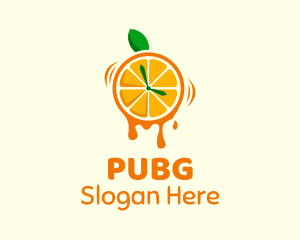 Orange Juice Clock  Logo