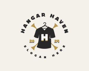 Hanger - Clothing Hanger Tshirt logo design