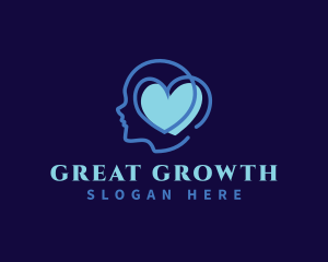 Mental Heart Wellness logo design