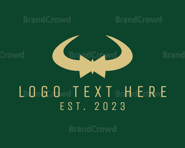 Elegant Bow Tie Logo