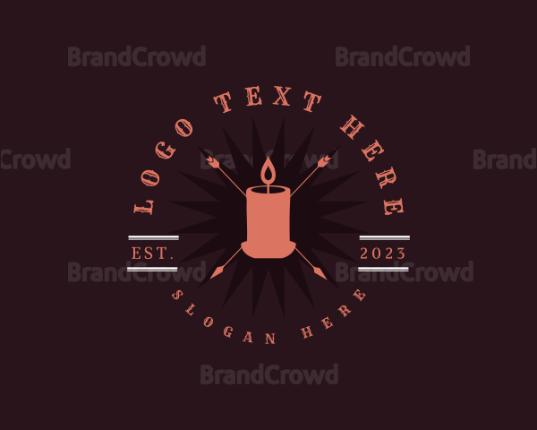 Candle Pub Business Logo