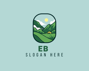 Explorer - Mountain Tent Camping logo design