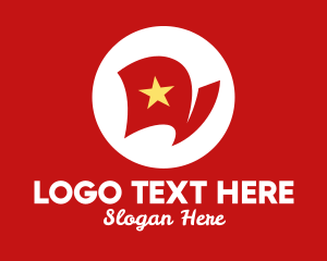 Election - Vietnam Country Flag logo design