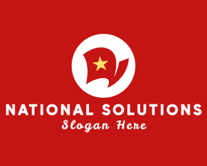 Vietnam Country Flag  logo design