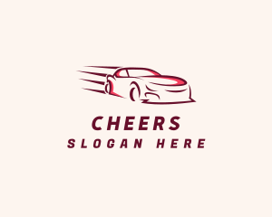 Fast Supercar Automobile Logo