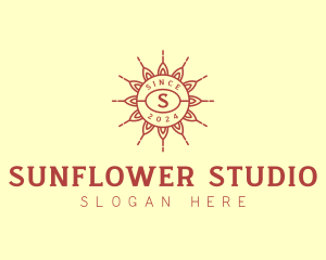Sunflower - Sunflower Tattoo Studio logo design