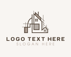 Home Builder - Home Property Architecture logo design