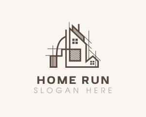 Home Property Architecture logo design