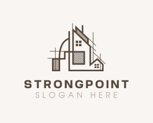 Blueprint - Home Property Architecture logo design