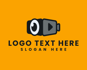 Imaging - Media Video Camera logo design