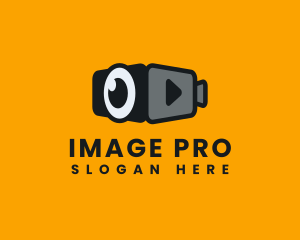 Imaging - Media Video Camera logo design