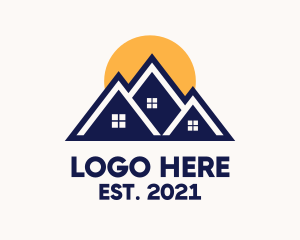 Village - Summit Home Residence logo design