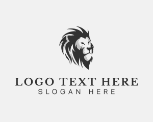 Hunting - Animal Lion Wildlife logo design