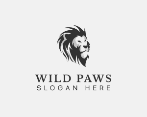 Animal Lion Wildlife logo design