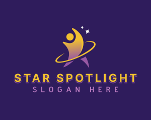 Community Star Leader logo design