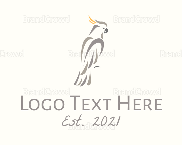 Cockatoo Bird Logo