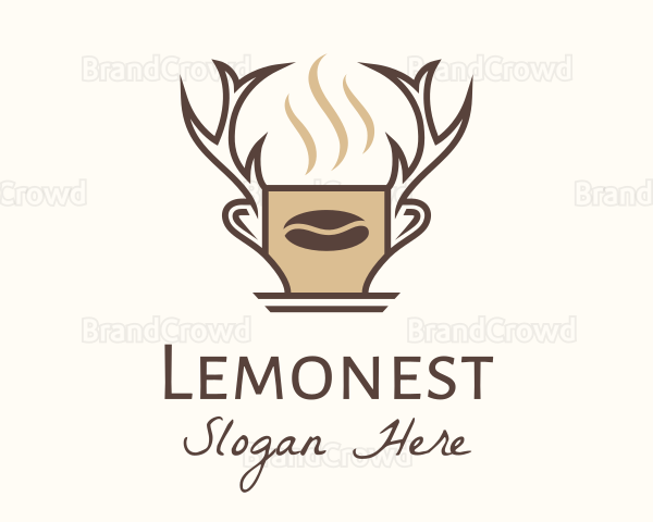 Deer Brewed Coffee Logo