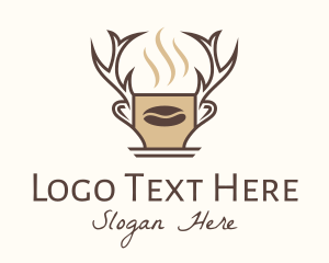 Coffeehouse - Deer Brewed Coffee logo design