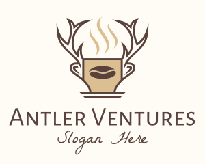 Deer Brewed Coffee logo design