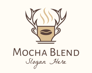 Mocha - Deer Brewed Coffee logo design