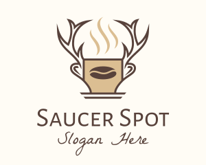 Deer Brewed Coffee logo design