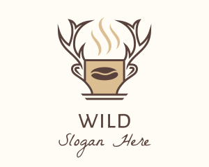 Mocha - Deer Brewed Coffee logo design