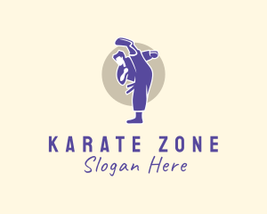 Karate - Karate Master Athlete logo design