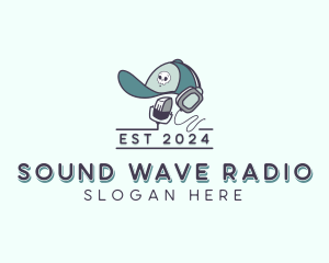 Radio - Podcast Mic Radio logo design