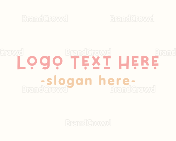 Pink Pastel Business Logo