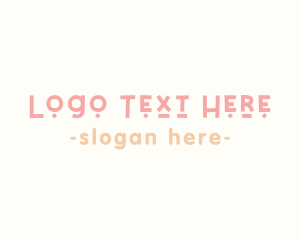 Shop - Pink Pastel Business logo design