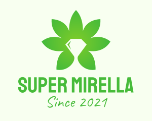Herbal - Diamond Cannabis Leaf logo design