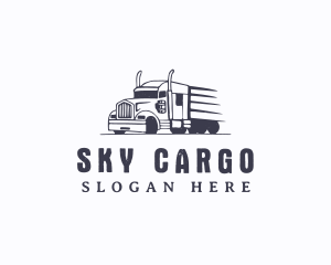 Cargo Truck Logistics logo design