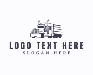 Truck - Cargo Trading Truck logo design