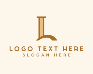 Contractor - Luxury Business Arch logo design