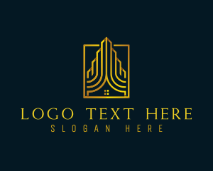Gold - Premium Urban Residence logo design