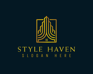Hostel - Premium Urban Residence logo design