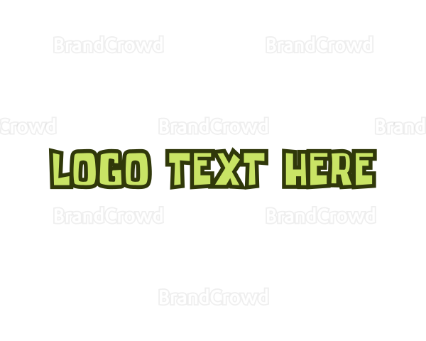 Playful Comic Wordmark Logo