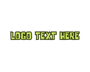 Playful Comic Wordmark logo design