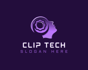 Tech Artificial Intelligence  logo design