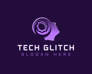 Tech Artificial Intelligence  logo design