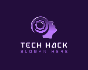 Tech Artificial Intelligence  logo design