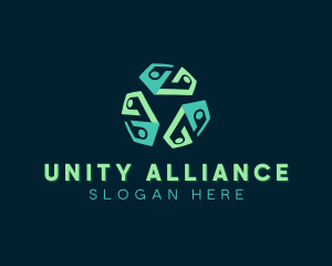 Association - Community People Organization logo design