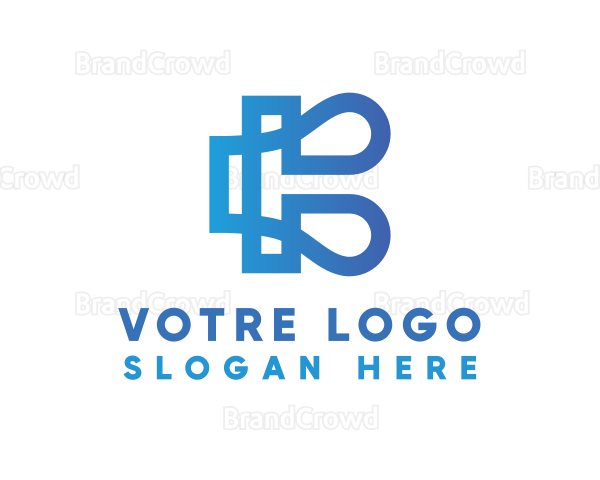 Technology Software Letter B Logo